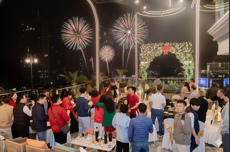 Tổ chức tiệc hạ long đáng nhớ – Nhìn lại fte countdown 2025, thắp lửa năm mới 2026