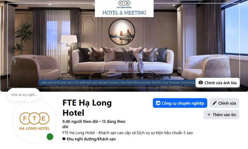 FTE Hạ Long: Cảnh Giác Fanpage FTE Hạ Long Giả Mạo Lừa Đảo
